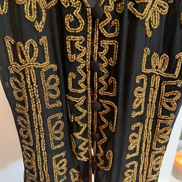 Vintage Beaded Vest - Picture 2 of 6